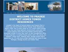 Tablet Screenshot of 1717prairie.com